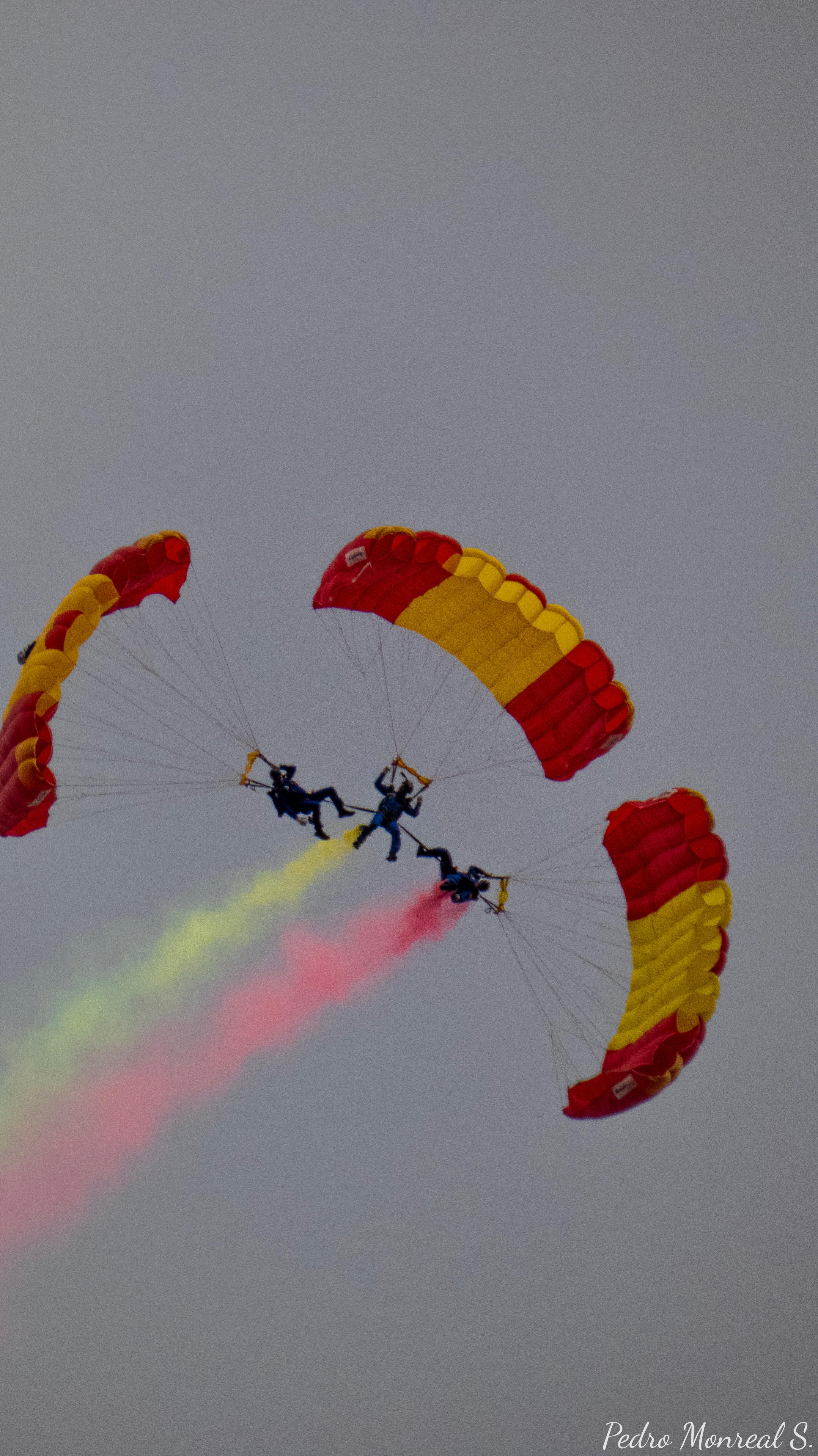 Exhibición de paracaidismo Son Sant Joan