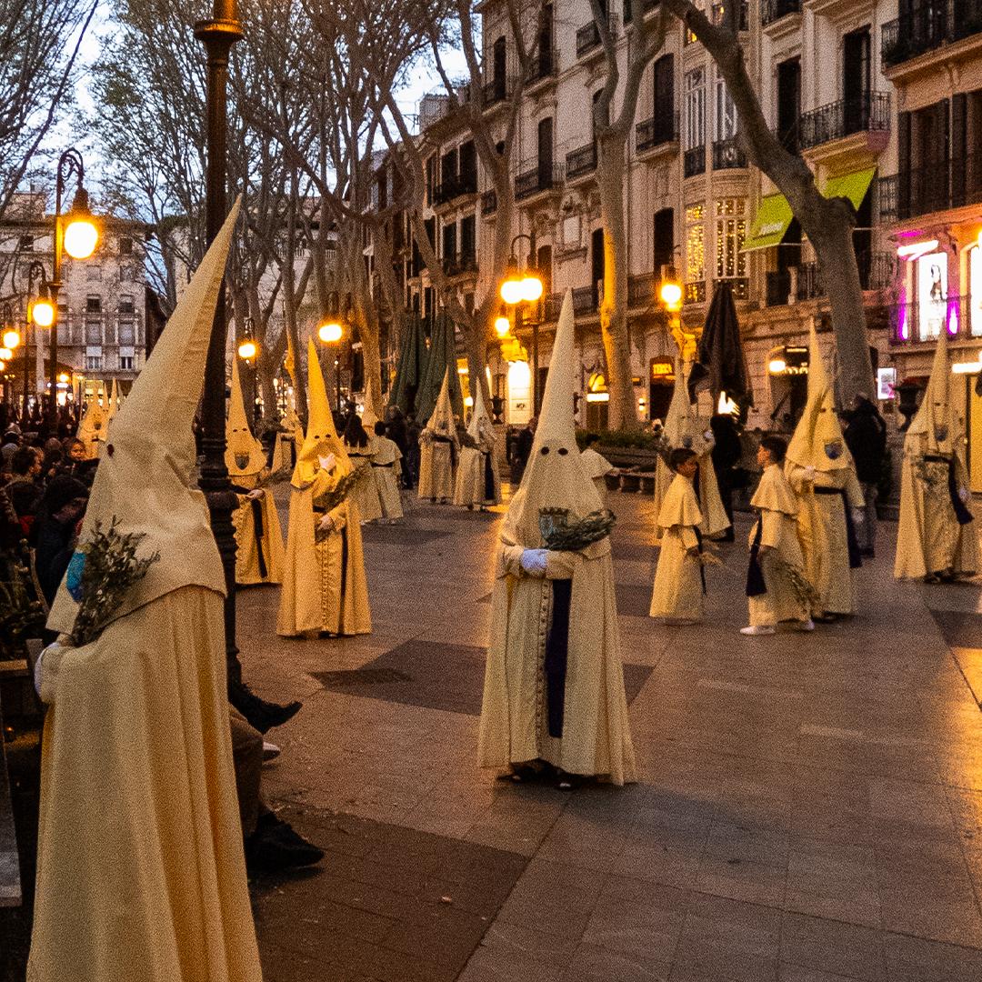Procesión del domingo de Ramos en Palma