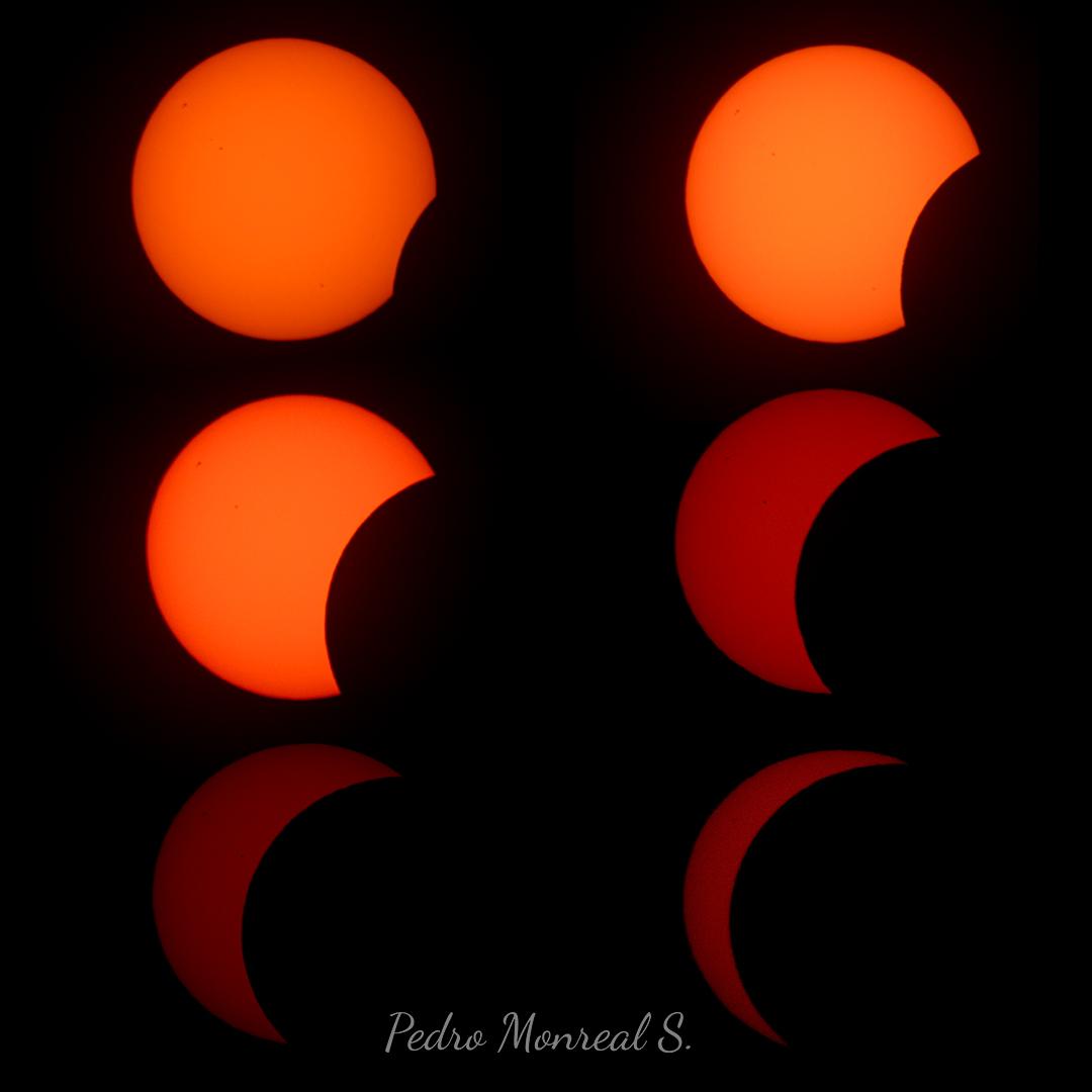 Fases del eclipse 🌕☀️