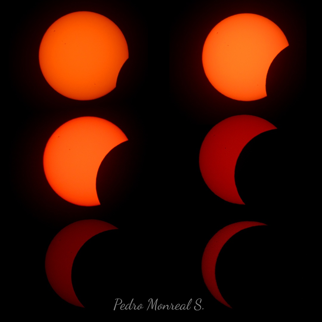 Fases del eclipse 🌕☀️